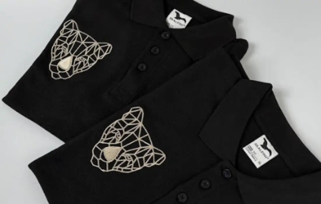 Logo-Stickerei auf Textil obrázek 43