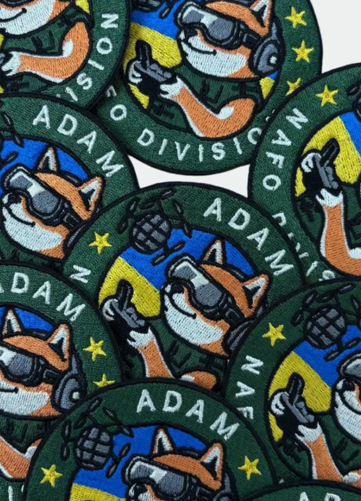 Nášivky určeny k nošení na uniformách obrázek 1