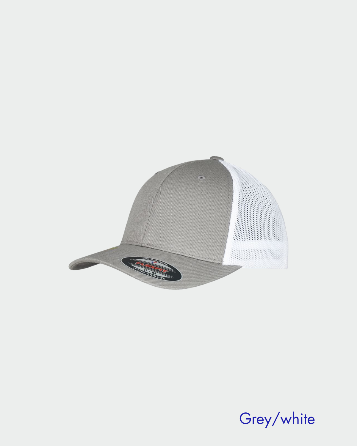 na web Flexfit Trucker Recycled Mesh – Bild 5